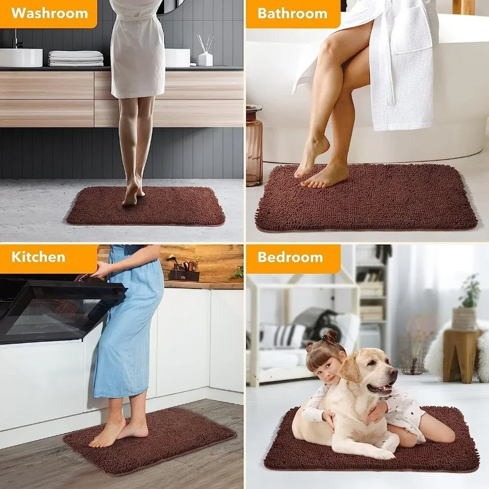 Soft Brown Bath Rug 24